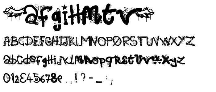 (afGiHmtV) font