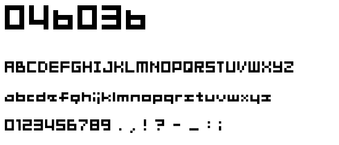 04b03b font