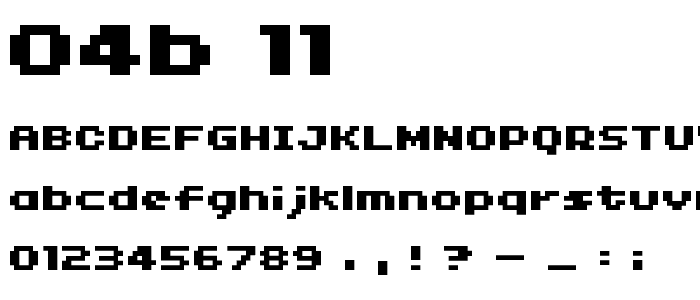 04b_11 font