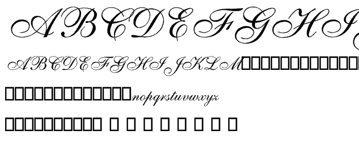 ALS Script (Trial) font