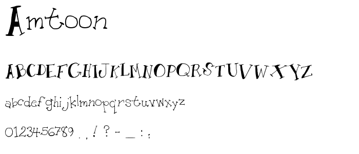 AMToon font