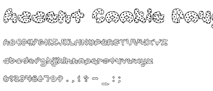 Accent Cookie Dough font