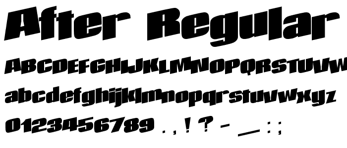 After Regular ttnorm font