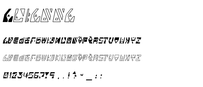 Alianna font