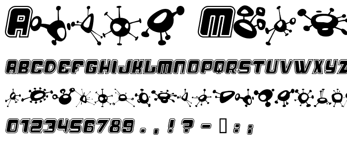 Alien Mushrooms font