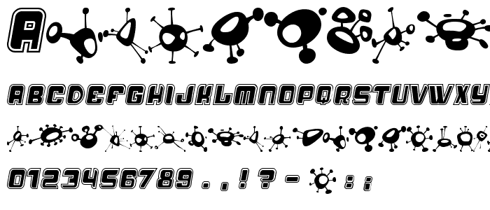 AlienMushrooms font