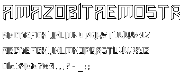 AmazObitaemOstrovInline font