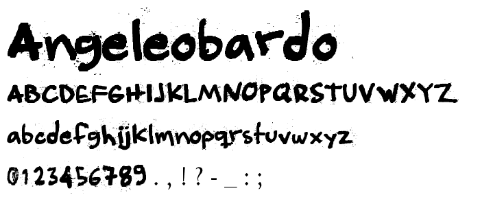 Angeleobardo font