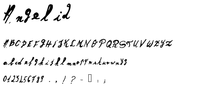 Angeli2 font