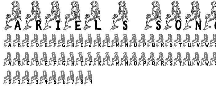 Ariel_s Song font