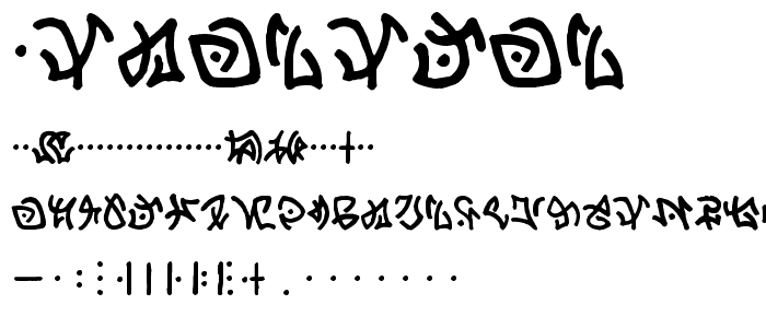 Atlantean font