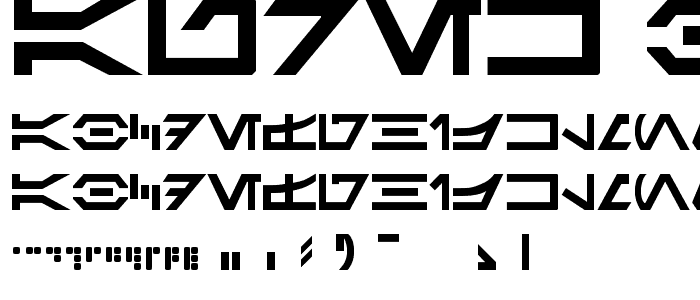 Aurek-Besh font