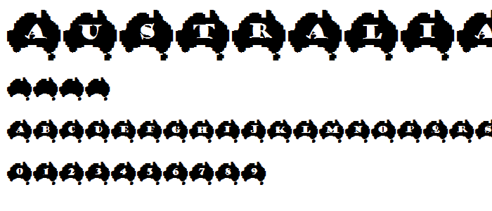 Australia Fair font