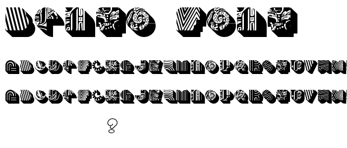 BENTO font