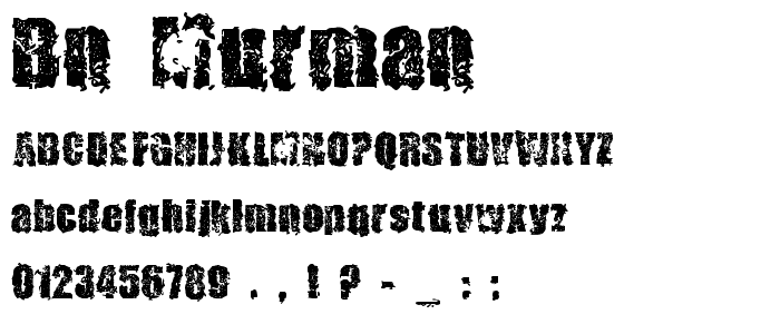 BN Murman font