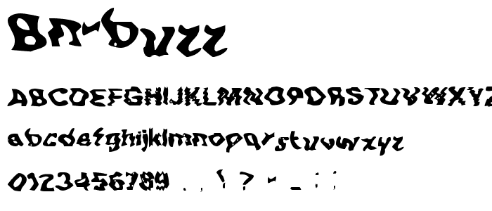 BN-Buzz_ font