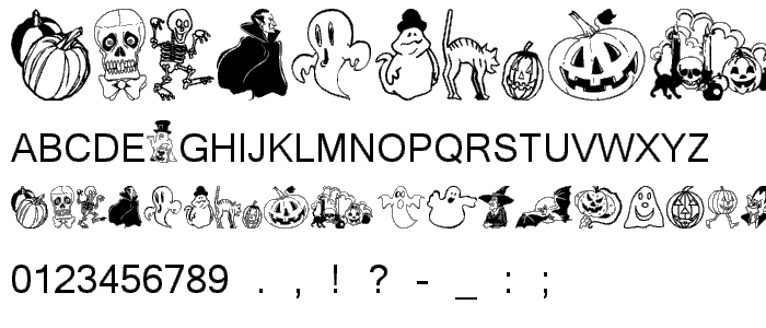 BOO font