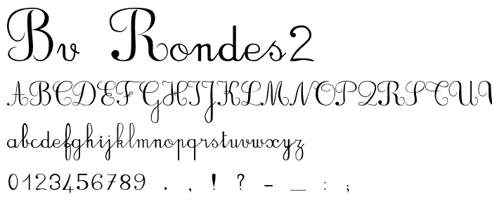 BV_Rondes2 font