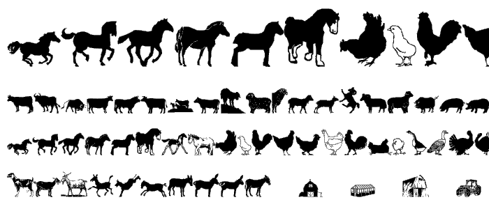 Barnyard font