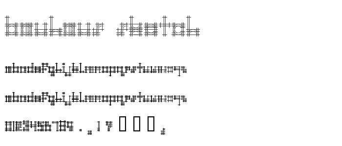 Bauhaus Sketch font