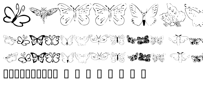 ButterflyHeaven font