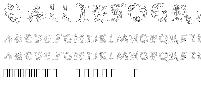 CalliPsoGrafia font