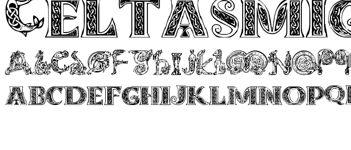 Celtasmigoria font