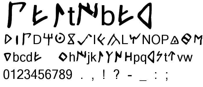 Celtiber font