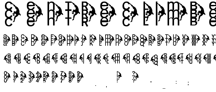 CentreClimbers font