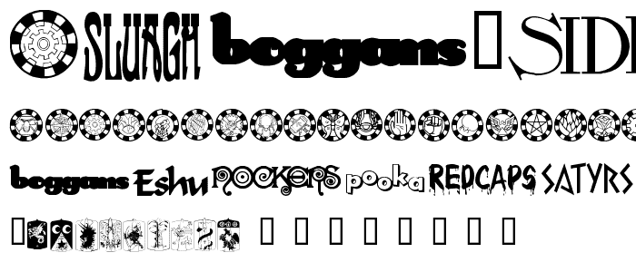 Changeling Dingbats font