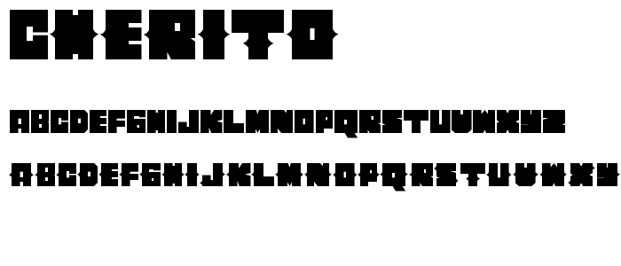 Cherito font