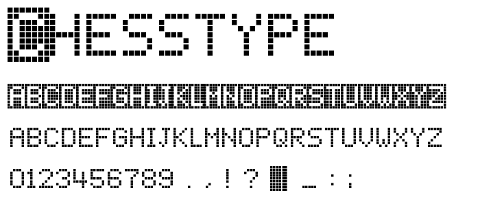 ChessType font