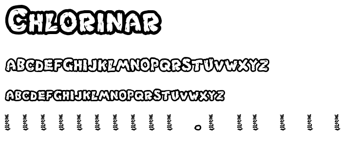 Chlorinar font