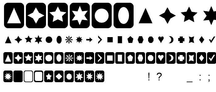 Cut Outs for 3D FX font