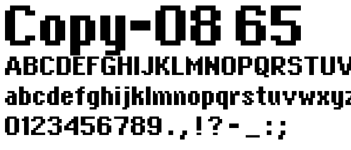 copy 08_65 font