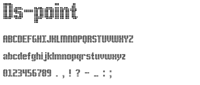 DS-Point font