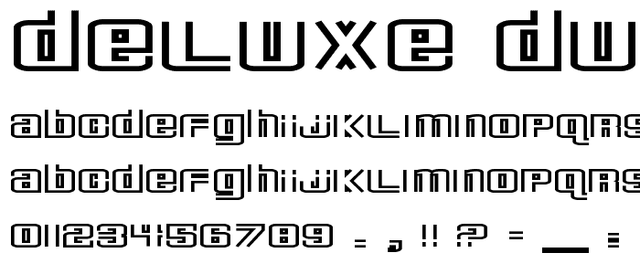 Deluxe Ducks font