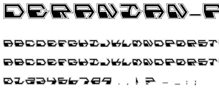 Deranian Pro font