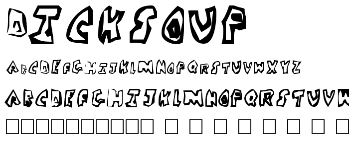 DickSoup font