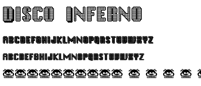 Disco Inferno font