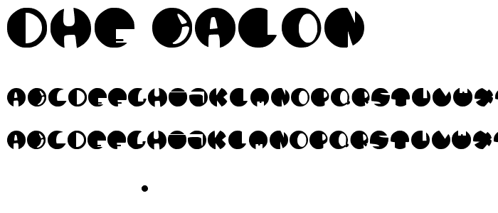 dhe balon font