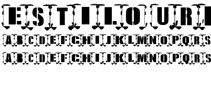 ESTILO URBANO font