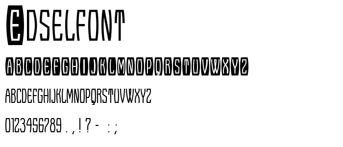 EdselFont font