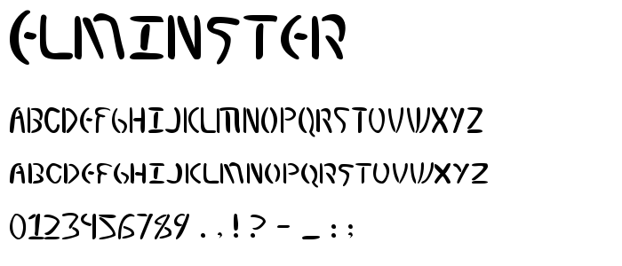 Elminster font