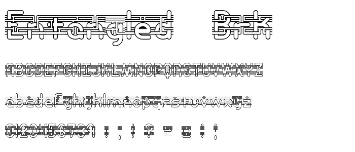 Entangled -BRK- font