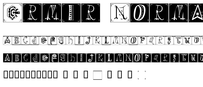 Ermir Normal font