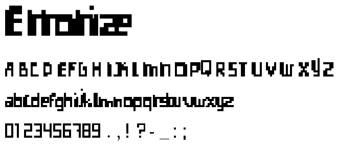 Errorize font