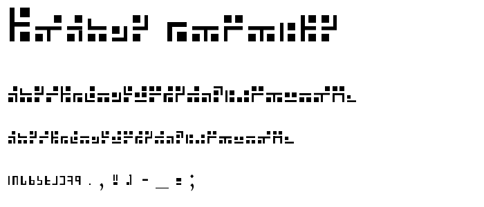 Exabic Futurec font