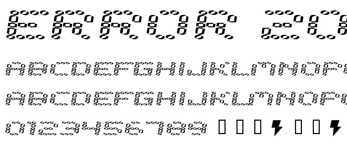 error 2000 font