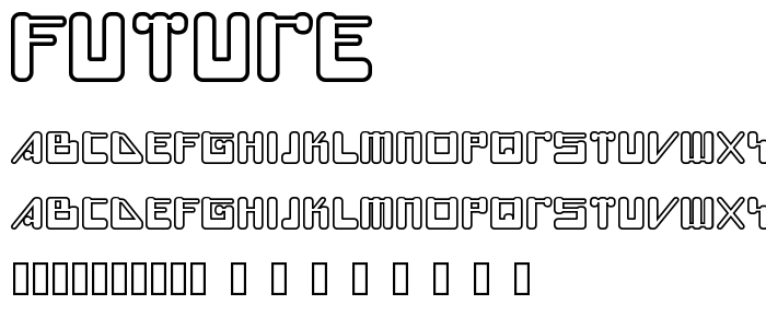 FUTURE font